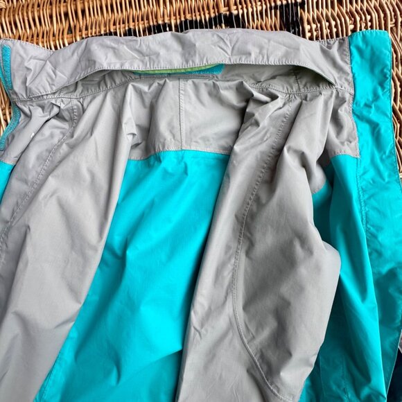 THE NORTH FACE Shell Jacket Girls XXS 5 Hooded Waterproof Colorblock Dryvent - Picture 4 of 13